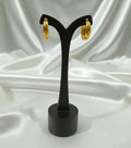 18K Gold Plated Hoop Earrings Set | Pack of 2 for Women