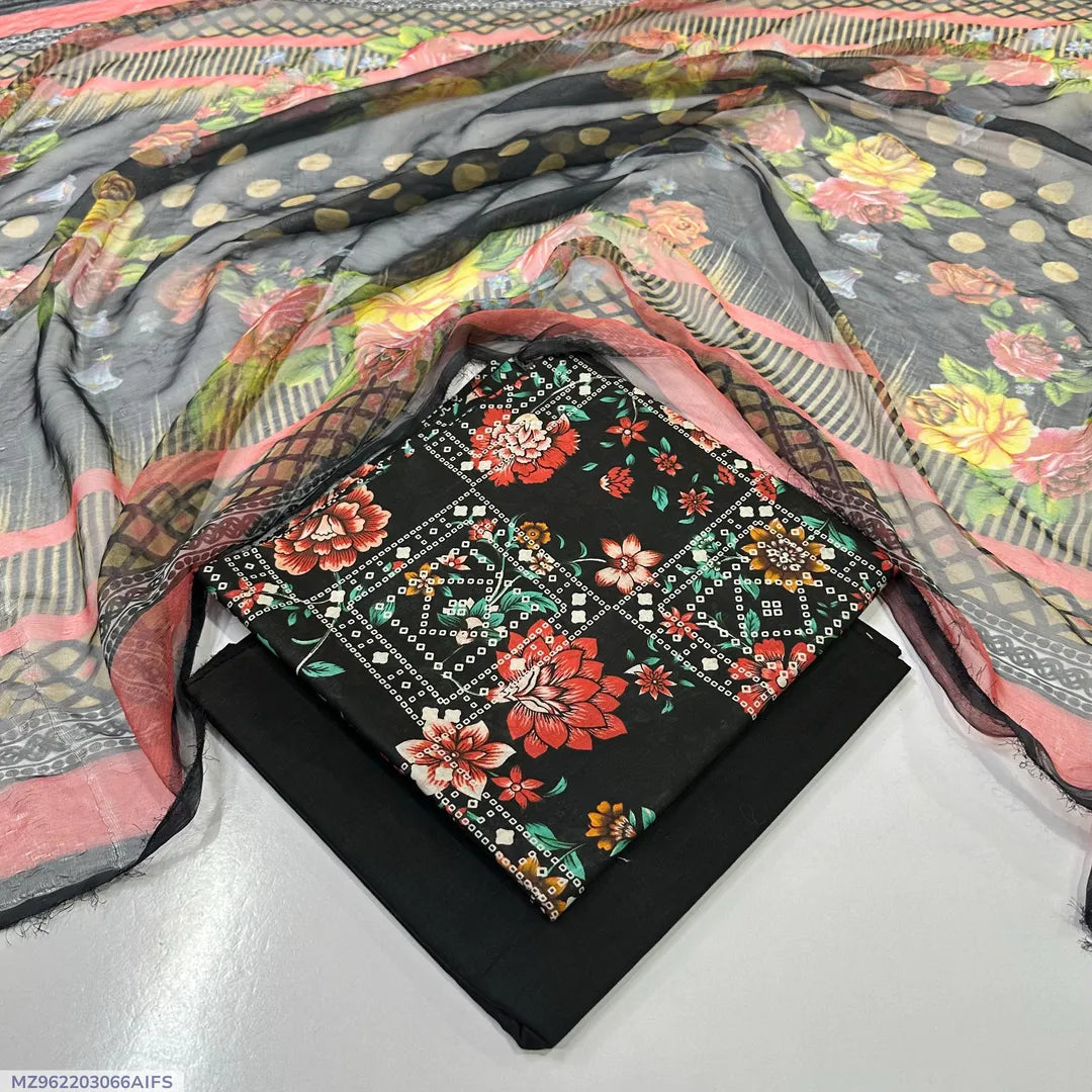 Premium Printed Lawn 3-Piece Suite
