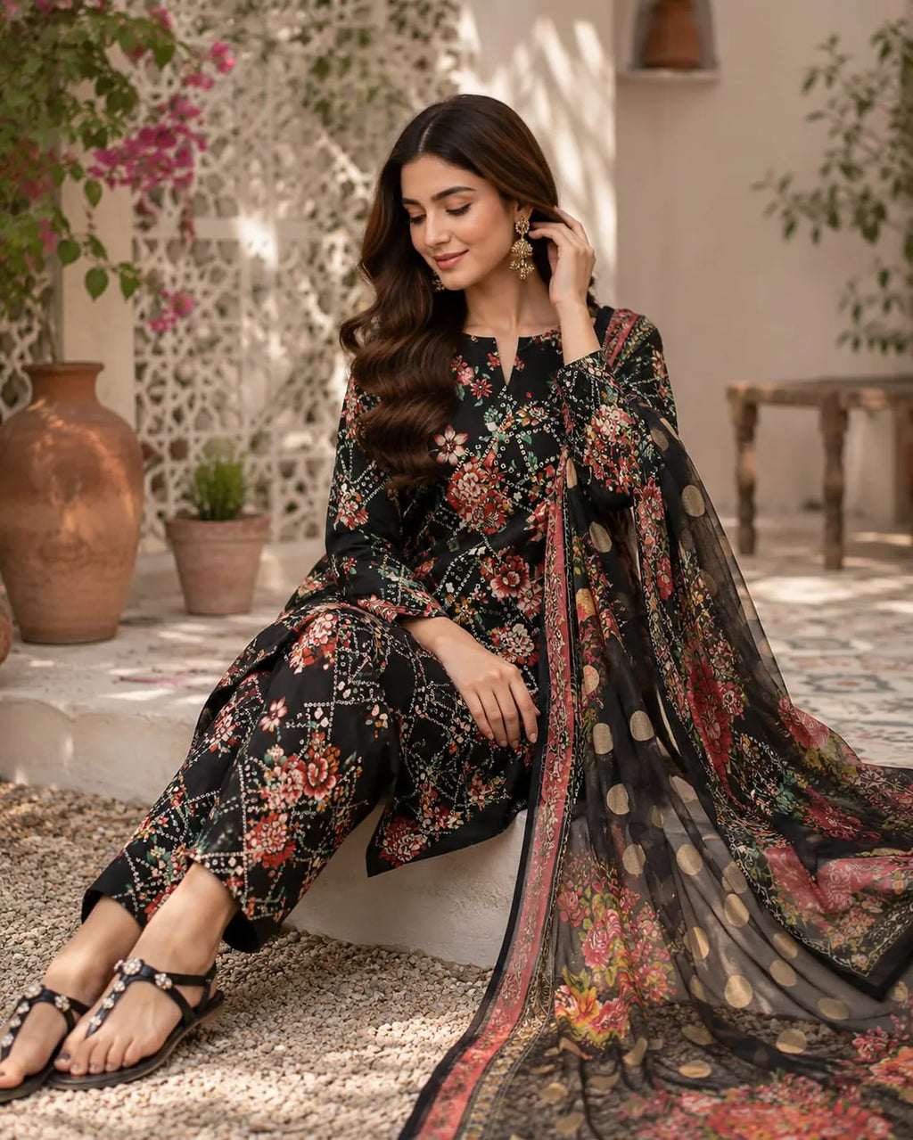 Premium Printed Lawn 3-Piece Suite